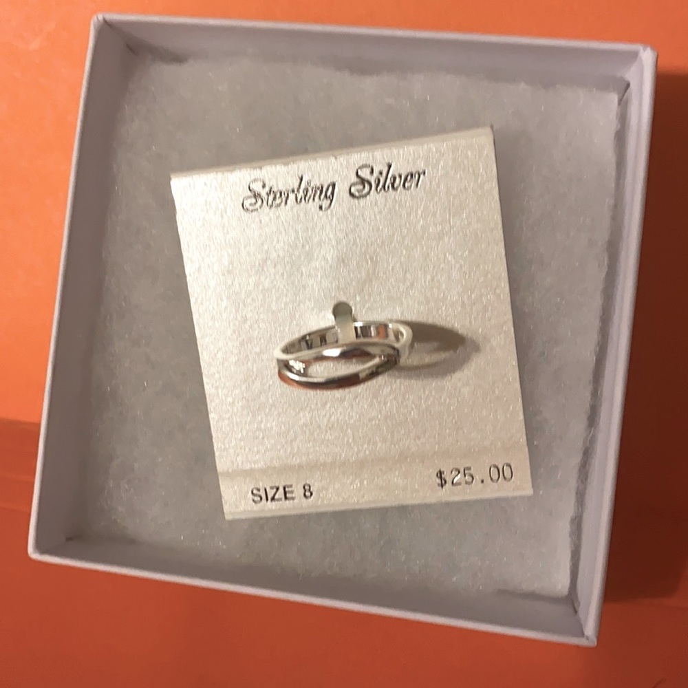 Sterling silver ring